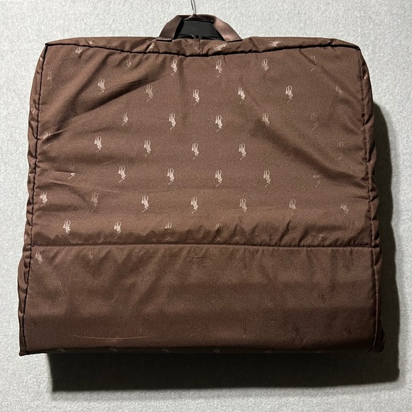 Polo Ralph Lauren Other - Vintage Y2K Polo Ralph Lauren Garment Bag Carrier Brown Pony Logo preppy